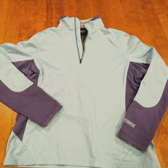 L.L. Bean Wind Stopper Quarter Zip Pullover Women’s Size Small - Picture 1 of 7